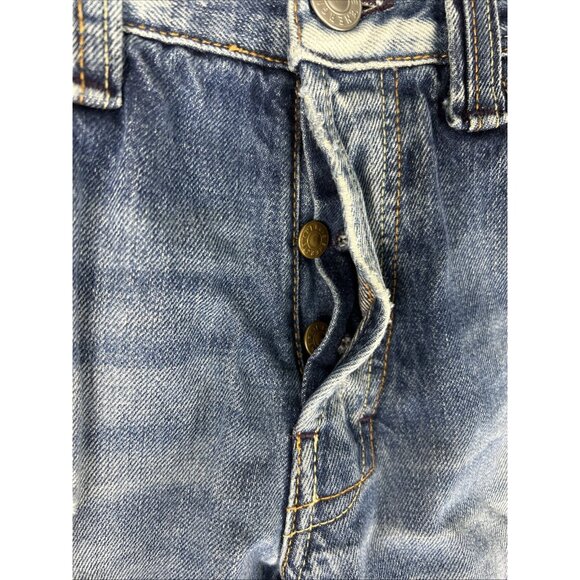 Energie Jean’session Worn Out & D-Stressed Kirk Mens 33 X 34 Straight Leg Jeans - Picture 4 of 10